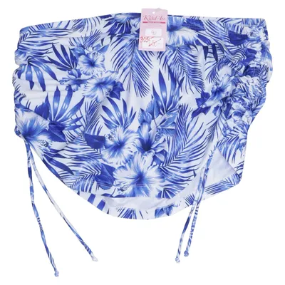 Bikini bottom (Blue, White, Multicolored) from Saltabad Elastane, Polyester