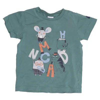 T-shirt (Green) from Polarn O. Pyret Organic cotton