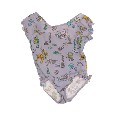 Baddräkt (Lila, Flerfärgad) från Bamse by Lindex Elastan, Polyamid
