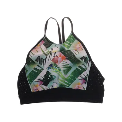 Sport-BH (Svart, Flerfärgad) från Olaian Elastan, Polyamid, Polyester