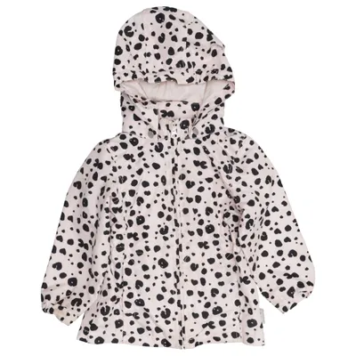 Regnjacka (Beige, Svart, Flerfärgad) från Outerwear by Name It Bomull, Polyester