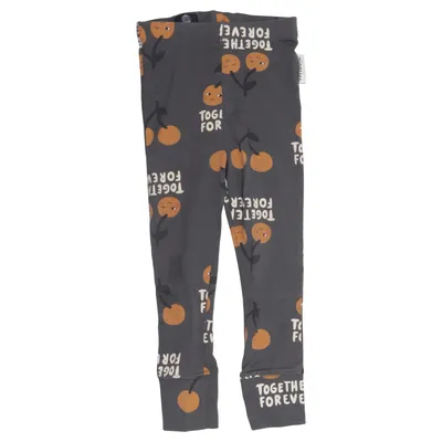 Leggings (Grå, Flerfarvet) fra Minories Bomuld, Elastan