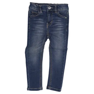 Jeans (Blue) from Lab Industries Cotton, Elastane, Polyester, Viscose
