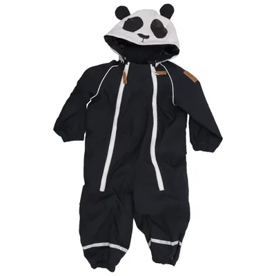 Overall (Svart, Vit) från Mini Rodini Polyamid, Återvunnen polyester