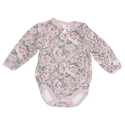 Romper (Roze, Groen) van Tiny One Organisch katoen