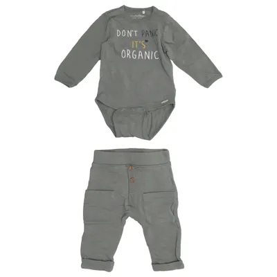 Set (Green) from Minymo Cotton, Elastane