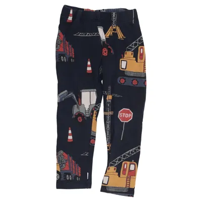 Leggings (Blue, Multicolored) from Lindex Kids Cotton, Elastane