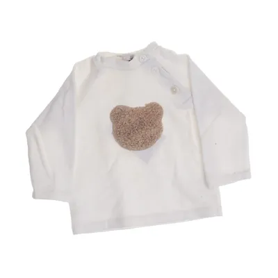Sweatshirt (White) from Lalalu Cotton, Elastane
