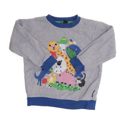 Sweatshirt (Grijs, Meerkleurig) van Marimekko