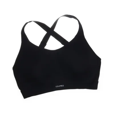 Sport-bh (Zwart) van Usa Pro Elastaan, Polyester