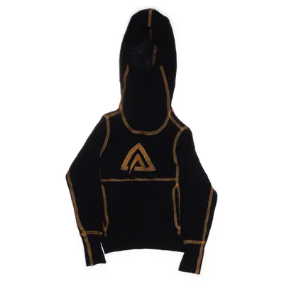 Huvtröja (Svart, Gul) från Aclima Merinoull