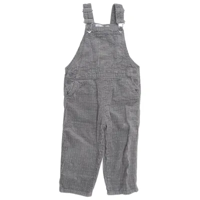 Dungarees (Gray) from Zara Cotton, Viscose
