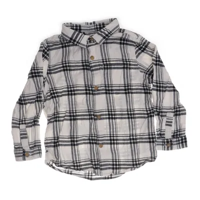 Skjorta (Vit, Svart) från Zara Baby Bomull