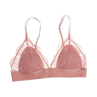 Bralette (Roze) van Ella M Lindex Polyamide, Polyester
