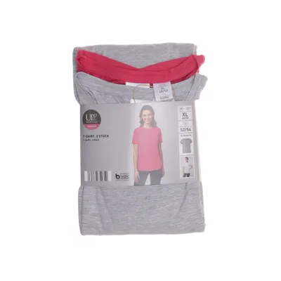 T-shirt (Pink, Gray) from Up 2 Fashion Cotton, Viscose