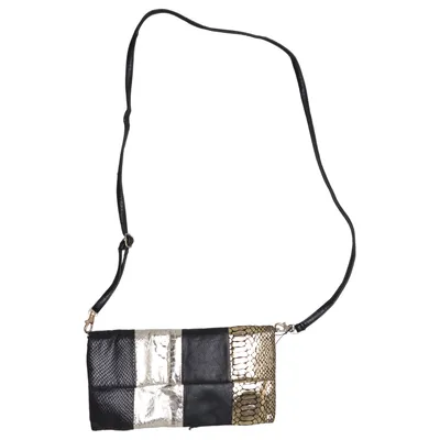 Shoulder-bag (Black, Silver, Gold) from Suiteblanco