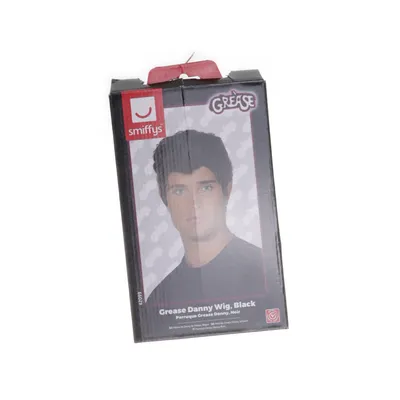 Peruk (Grease Danny Wig, Black) från Smiffys