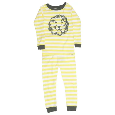 Pyjama (Gelb, Weiß) von BabyGap Baumwolle, Recyceltes Polyester