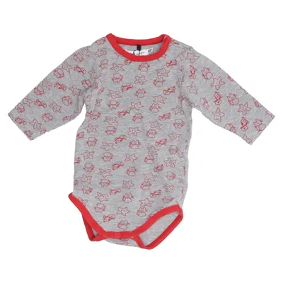 Body (Gris, Rouge) de Name It Newborn Coton, Élasthane
