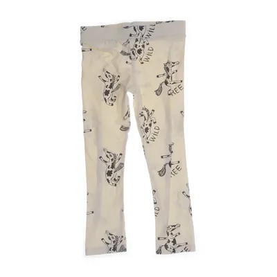 Leggings (Beige, Sort) fra Rikiki Elastan, Økologisk bomuld