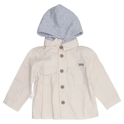 Oberhemd (Beige, Grau) von Zara x Peanuts Baumwolle, Polyester