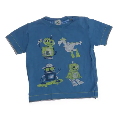 T-shirt (Blue, Multicolored) from Eat Ants by Sanetta Cotton