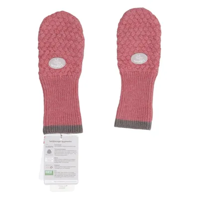 Moufles (Rose) de Lillelam Laine de mouton