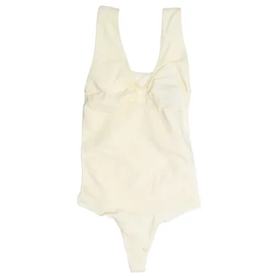 Lingerie body (Yellow) from Creamy Fabrics Elastane, Polyamide