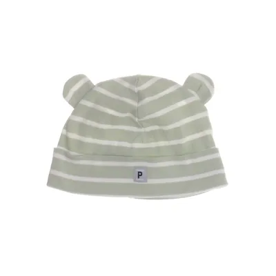 Mössa (Grön, Vit) från Polarn O. Pyret Ekologisk bomull