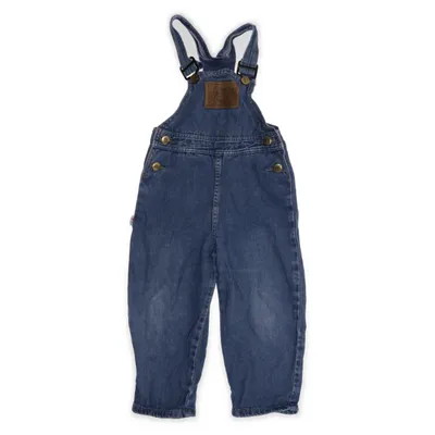 Hängselbyxor (Blå) från Fix by Lindex Bomull