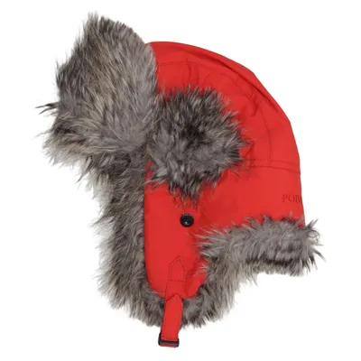 Pilotenmuts (Grijs, Rood) van Poivre Blanc Polyamide, Polyester