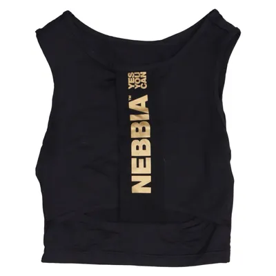 Sports bra (Black) from Nebbia Elastane, Polyamide
