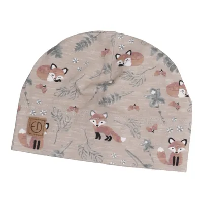 Beanie (Beige, Multicolored) from Elodie Cotton, Elastane
