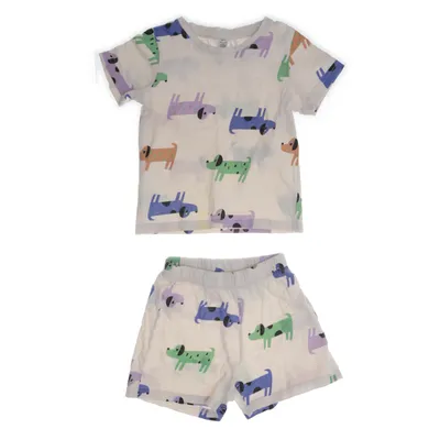 Set (Beige, Flerfärgad) från Lindex Bomull