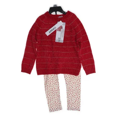 Sæt (Rød, Hvid) fra DKNY Polyester