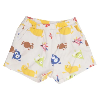 Pajama shorts (Beige, Multicolored) from Babblarna x KappAhl Cotton, Elastane