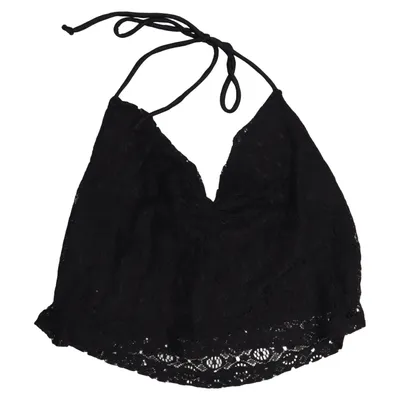 Neckholder Top (Schwarz) von Mister Lady