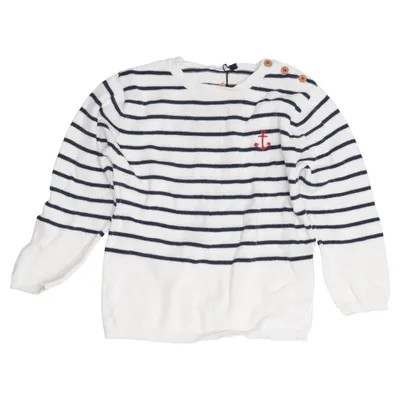 Sweater (Hvid, Blå) fra Bout'chou