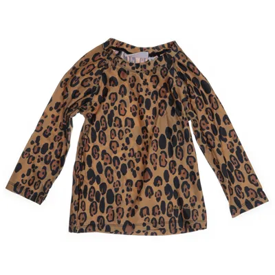 Badtröja (Brun, Svart, Flerfärgad) från Mini Rodini Elastan, Återvunnen polyester