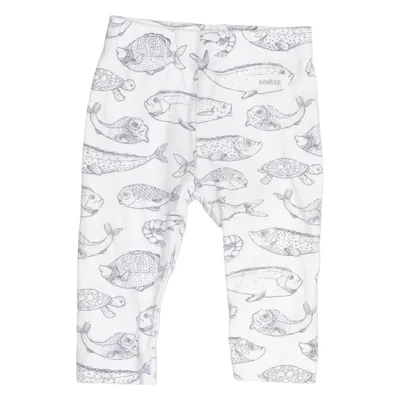Leggings (White, Black) from Newbie by KappAhl Cotton