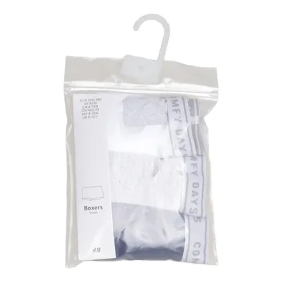 Sous-vêtement (Blanc, Gris, Bleu) de H&M Coton, Élasthane