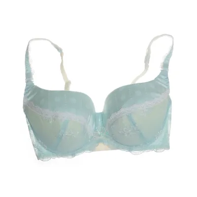 Soutien-gorge (Bleu, Blanc) de Gorteks Coton, Élasthane, Polyamide, Polyester