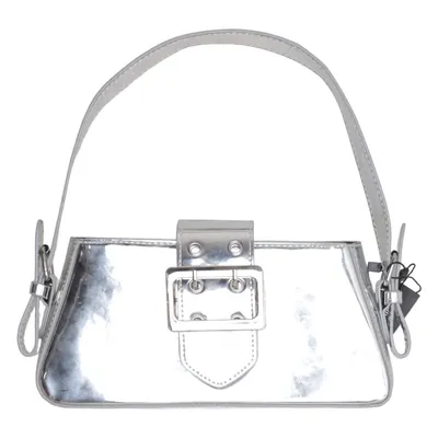 Axelremsväska (Silverfärgad) från PrettyLittleThing Polyester, Polyuretan