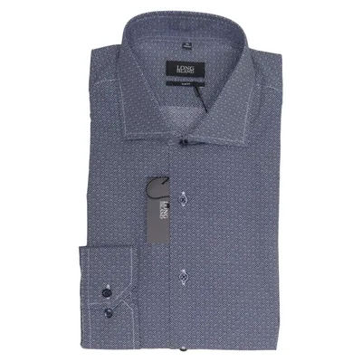 Chemise (Mr3m Ff L/S Slim Fit) de Long Island Coton