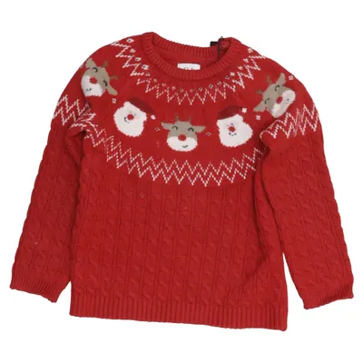 Julesweater (Rød, Flerfarvet) fra Baby C&A Polyamid, Polyester, Viscose