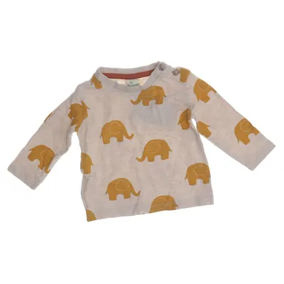 Långärmad t-shirt (Beige, Gul) från Alana Ekologisk bomull