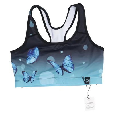 Brassière (Bleu, Noir) de Dedoles Élasthane, Polyester recyclé