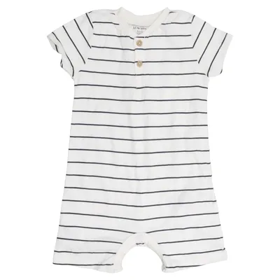 Barboteuse (Blanc, Bleu) de LC Waikiki Coton