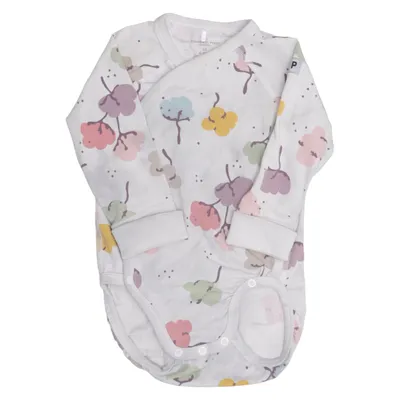 Body (White, Multicolored) from Polarn O. Pyret Elastane, Organic cotton