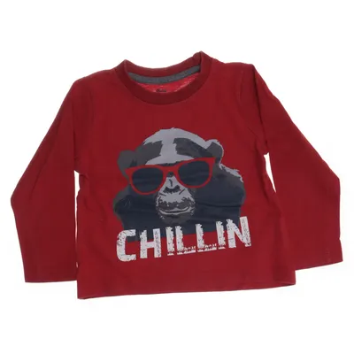 Långärmad t-shirt (Röd) från Rebel by Primark Bomull